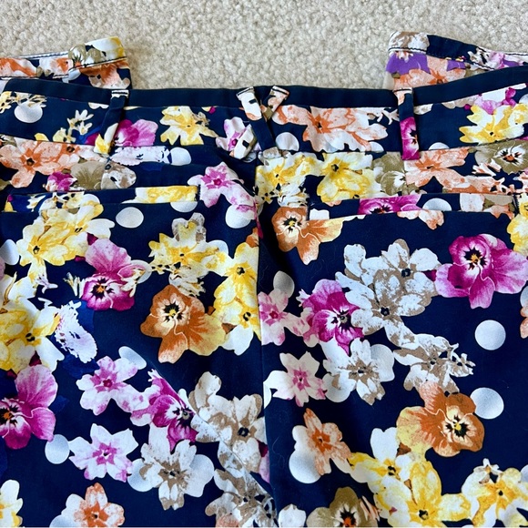 ANTHROPOLOGIE CARTONNIER Miniflora Charlie Ankle Trouser Pants—SZ. 4 - Picture 14 of 14